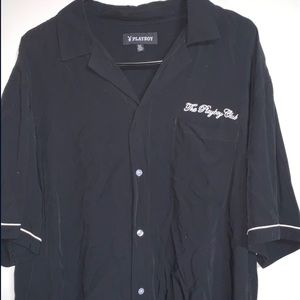 Playboy Rayon Camp bowling button up